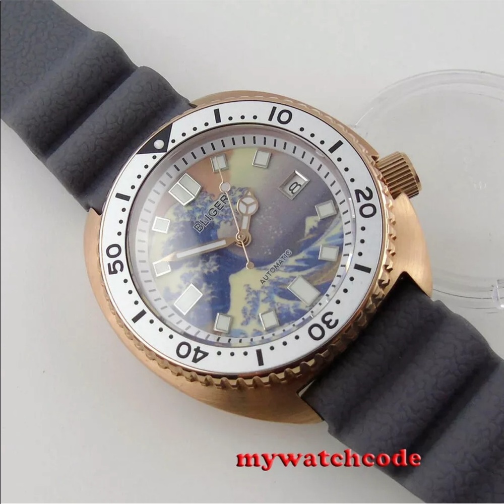 Custom dive watch by Bliger - Picture 5 of 6